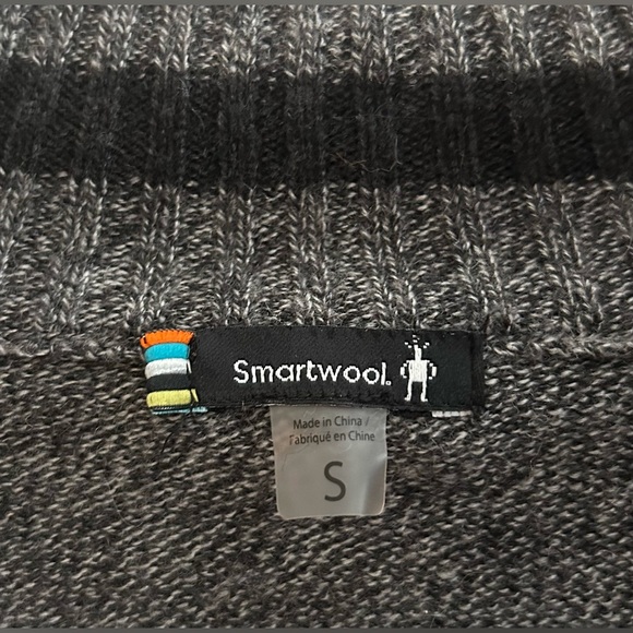 Smartwool Men's Sparwood Half Zip Merino Wool Sweater Gray Heather | Size S - Picture 7 of 9